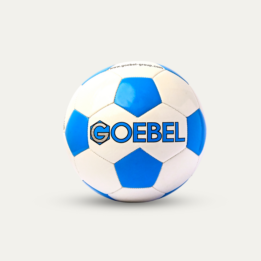 Goebel Blue White Soccer Ball